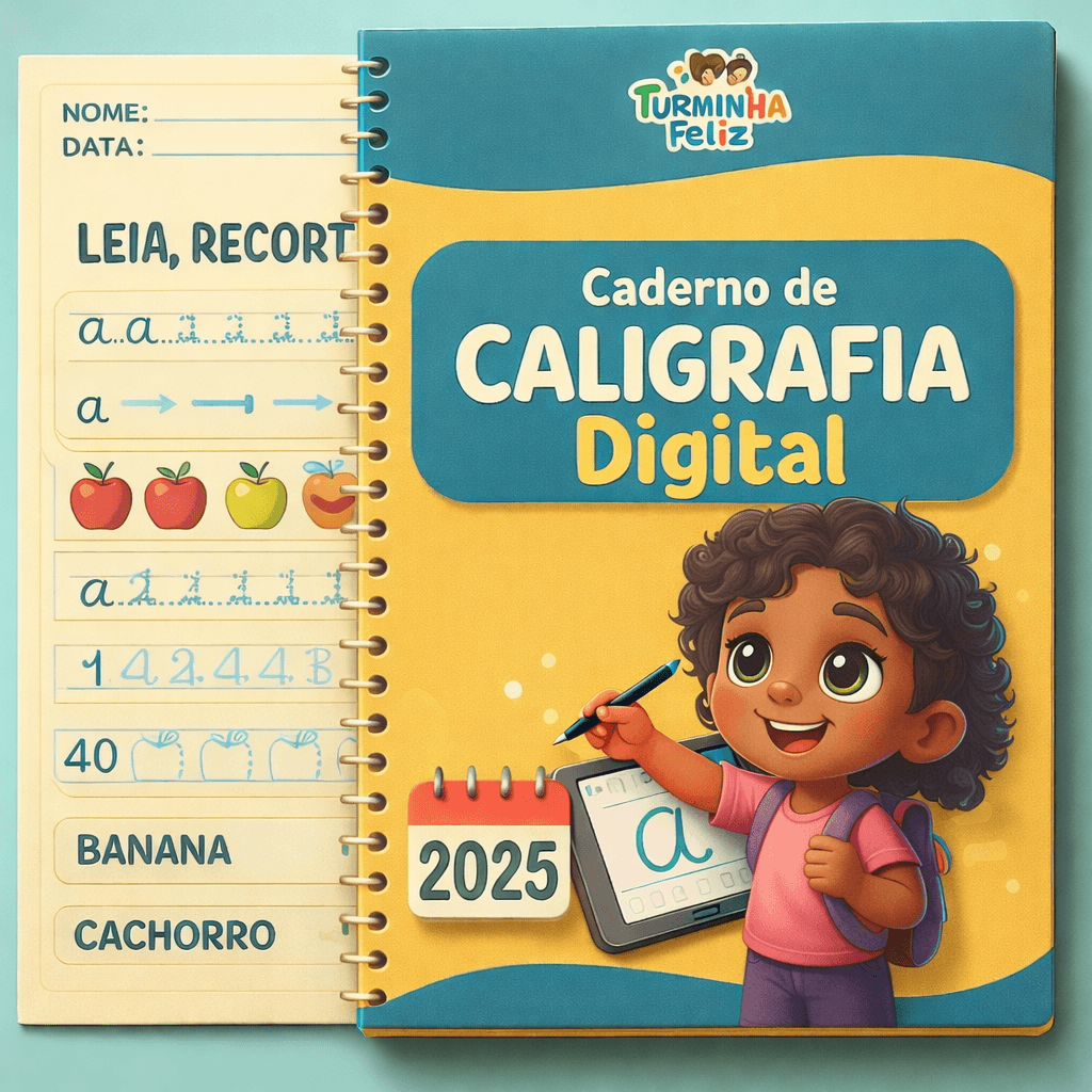 Caderno de Caligrafia Digital